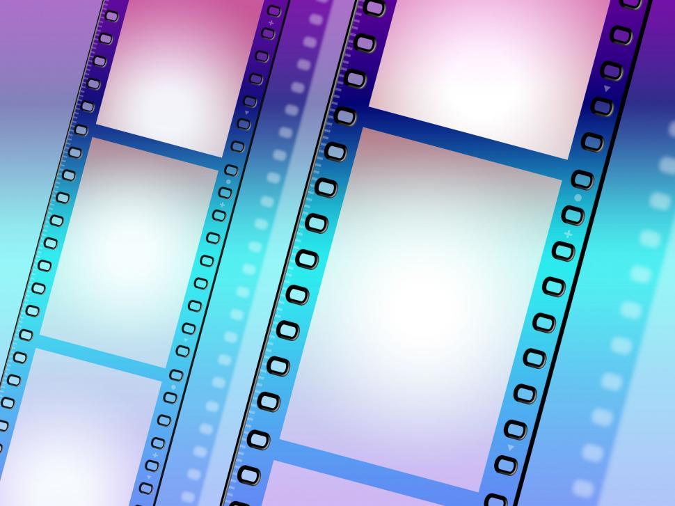 Free Image of Copyspace Background Means Negative Film And Blank 
