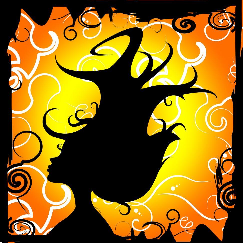 Free Image of Woman Hair Indicates Style Female And Sunshine 