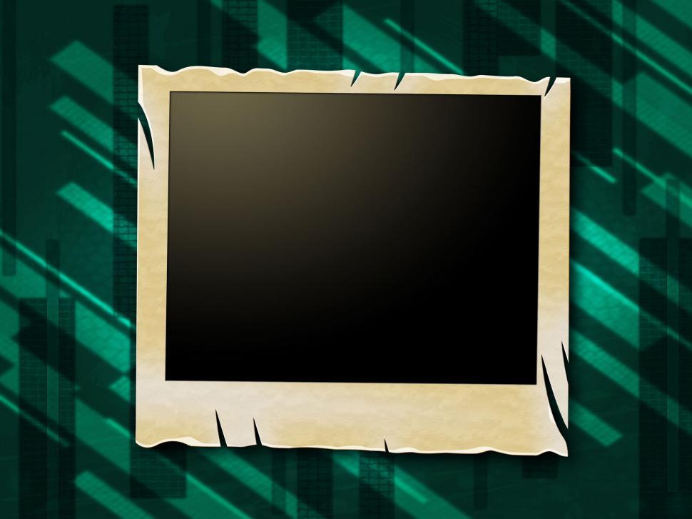 Free Image of Photo Frames Means Text Space And Copy 