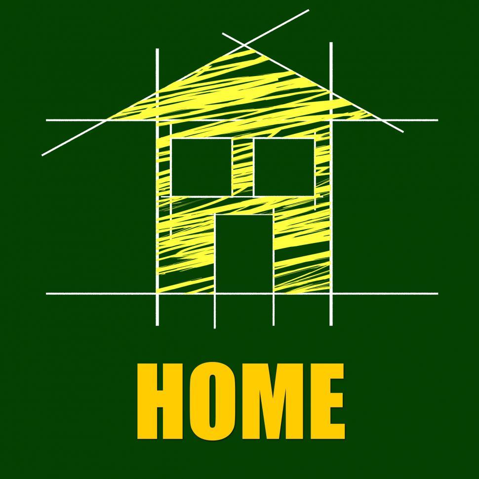 Free Image of Home Plans Indicates Architect Apartment And Bungalow 