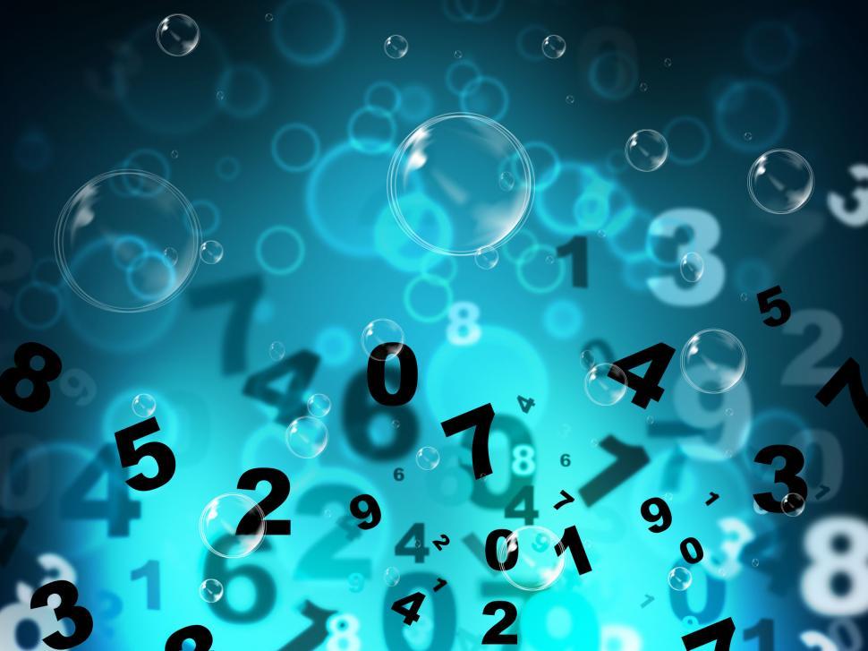 Free Image of Numbers Mathematics Shows High Tec And Numerical 