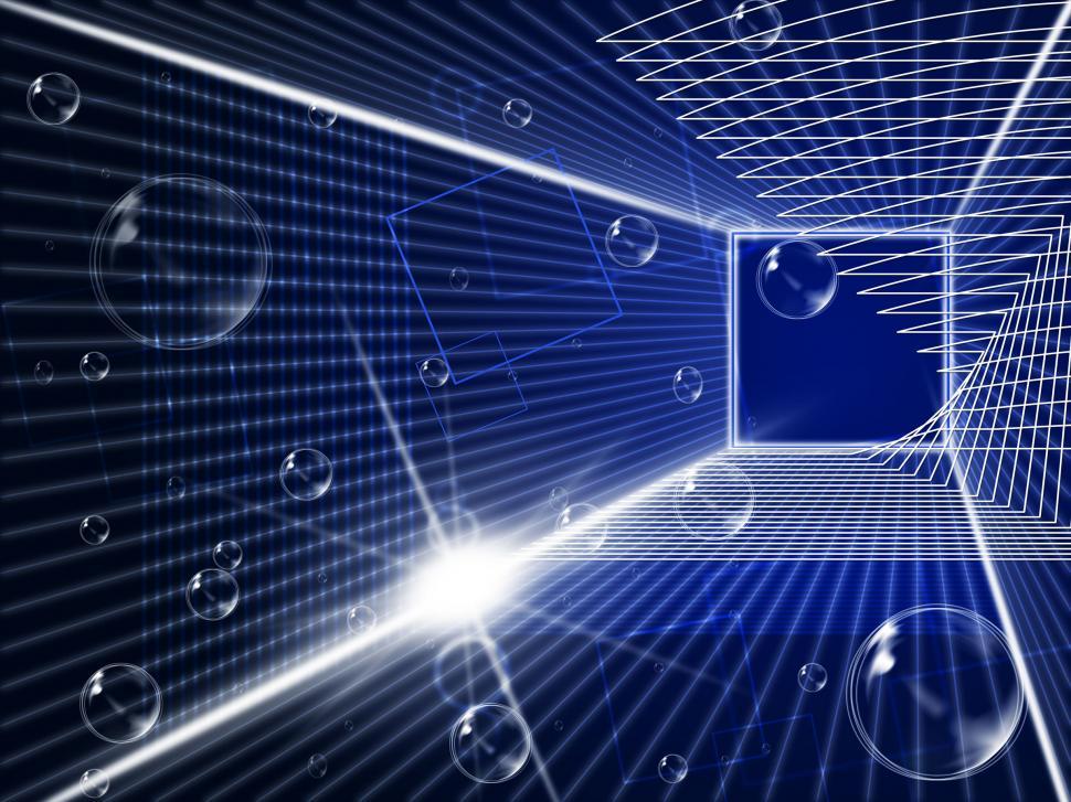 Free Image of Glow Tech Represents Light Burst And Blazing 