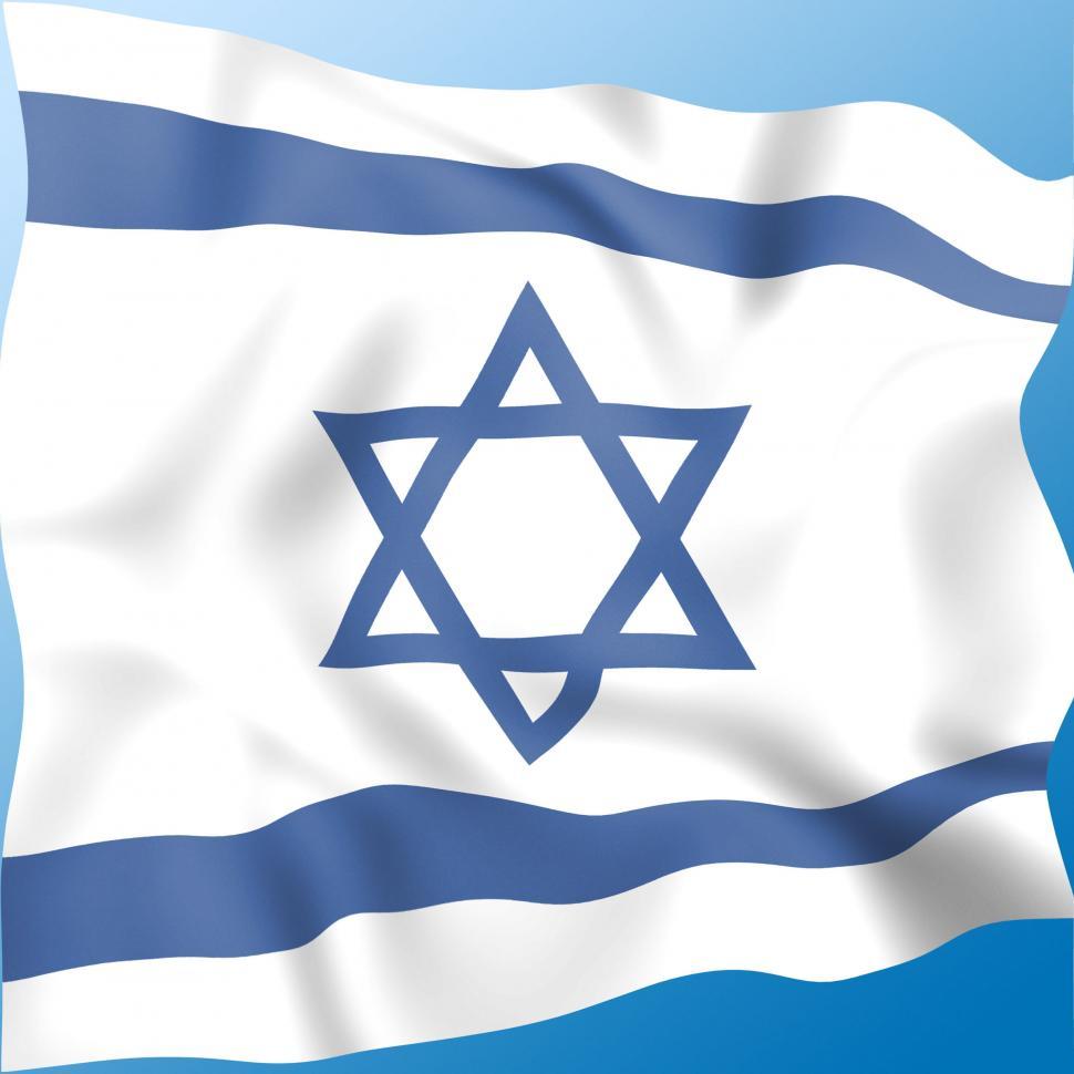 Free Image of Flag Israel Indicates Middle East And Destination 