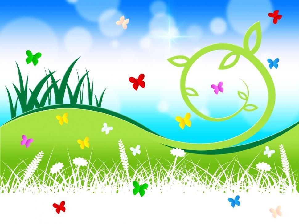 Free Image of Nature Grass Indicates Butterflies Outdoors And Animals 
