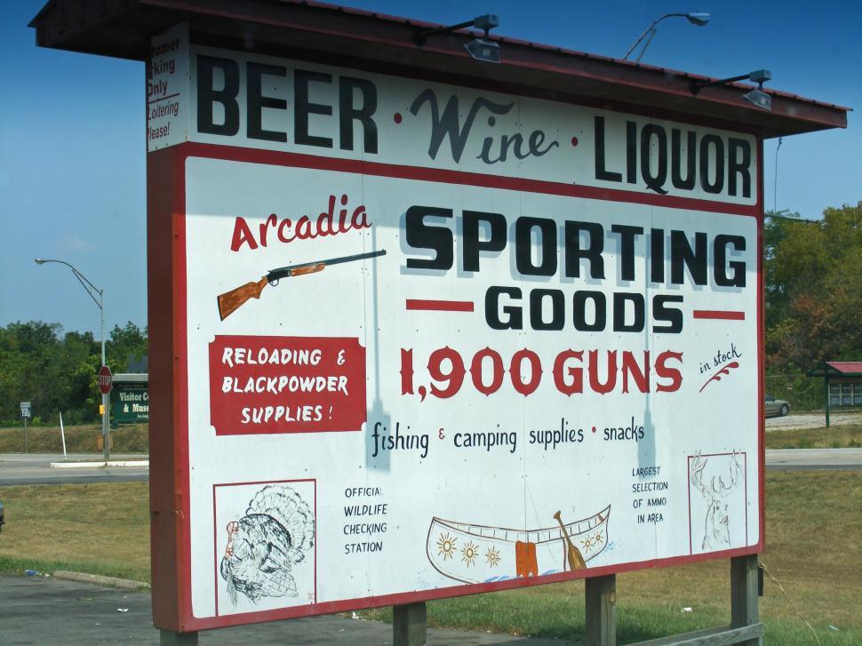 Free Image of Rural Sign 
