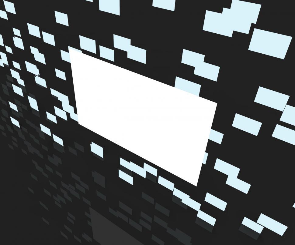 Free Image of Copyspace Technology Means High-Tech Digital And Blank 