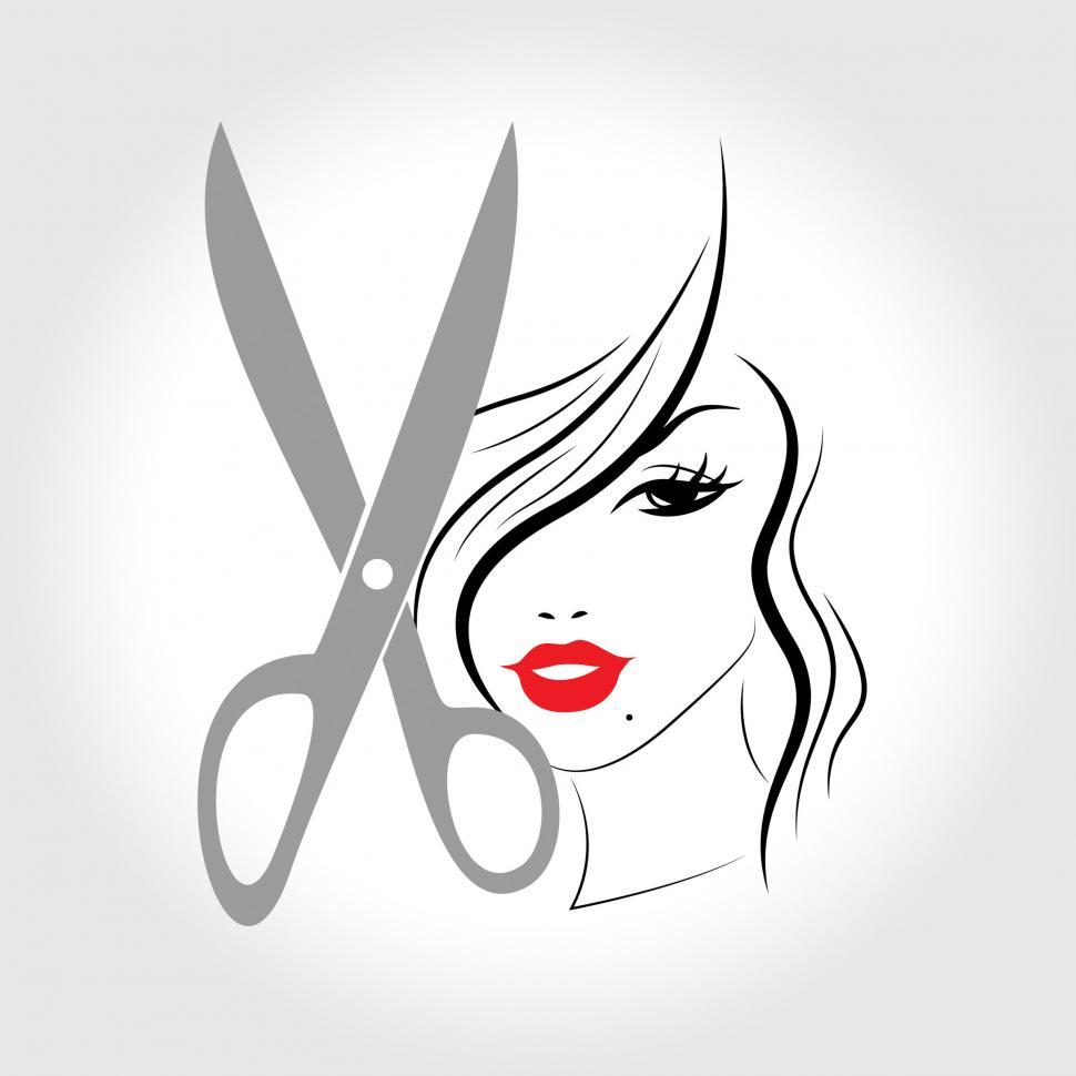 Free Image of Hair Woman Indicates Haircare Salon And Person 