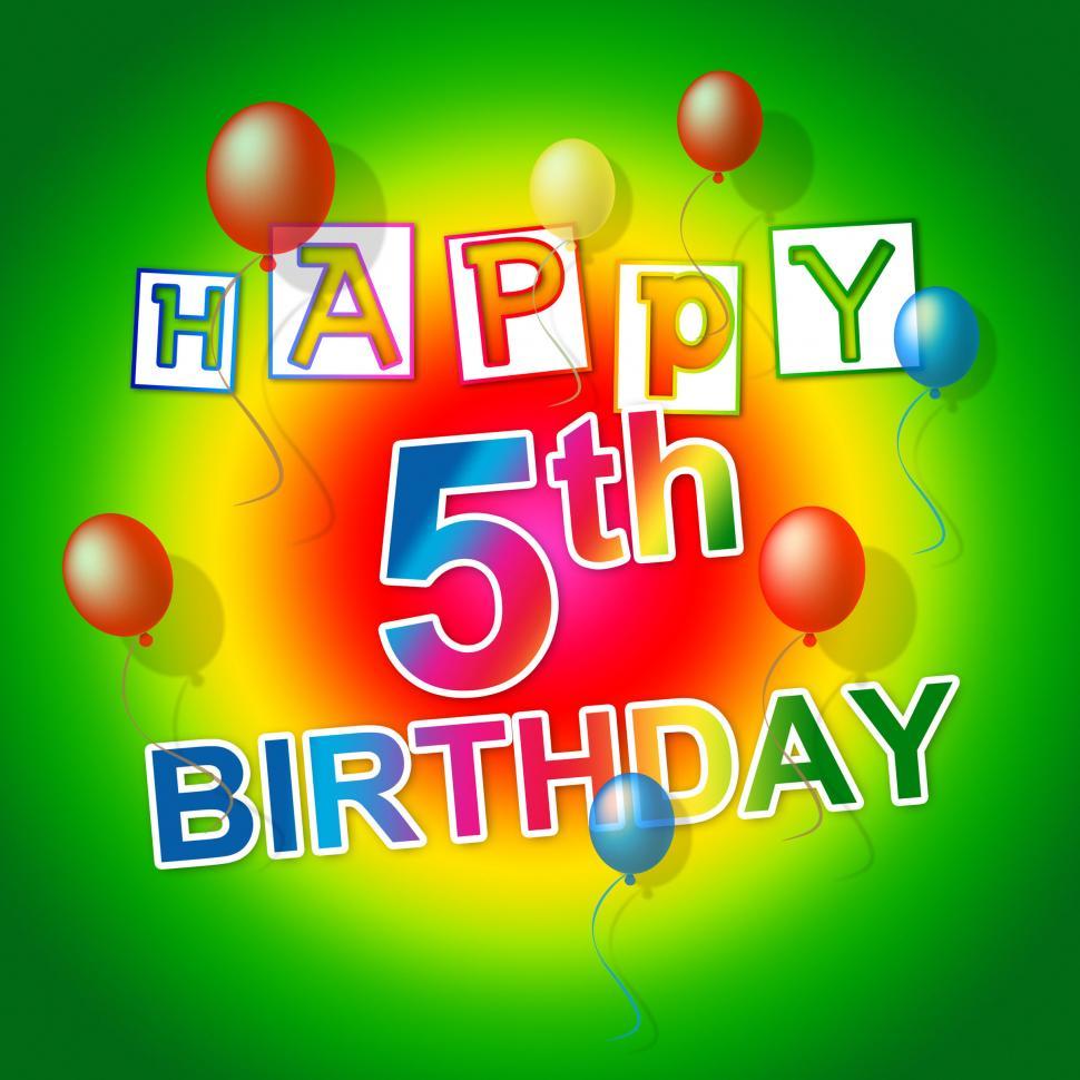 Free Image of Happy Birthday Means Celebrating Parties And Fun 