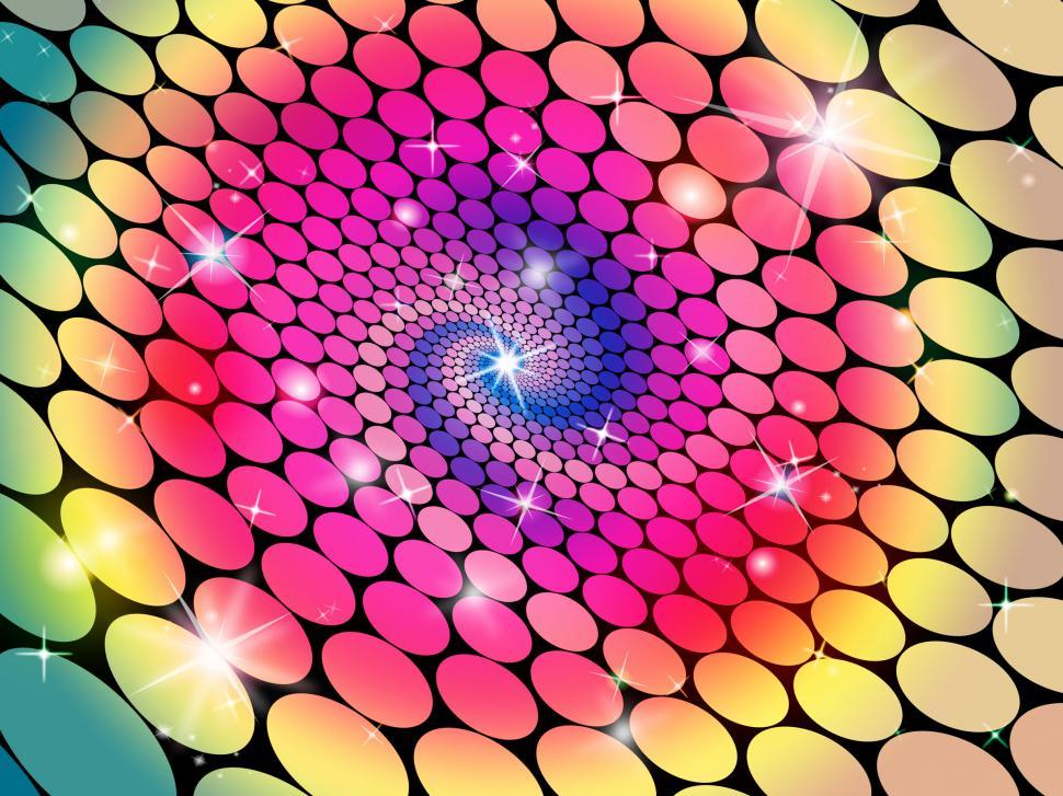 Free Image of Twirl Circles Shows Background Abstract And Circular 