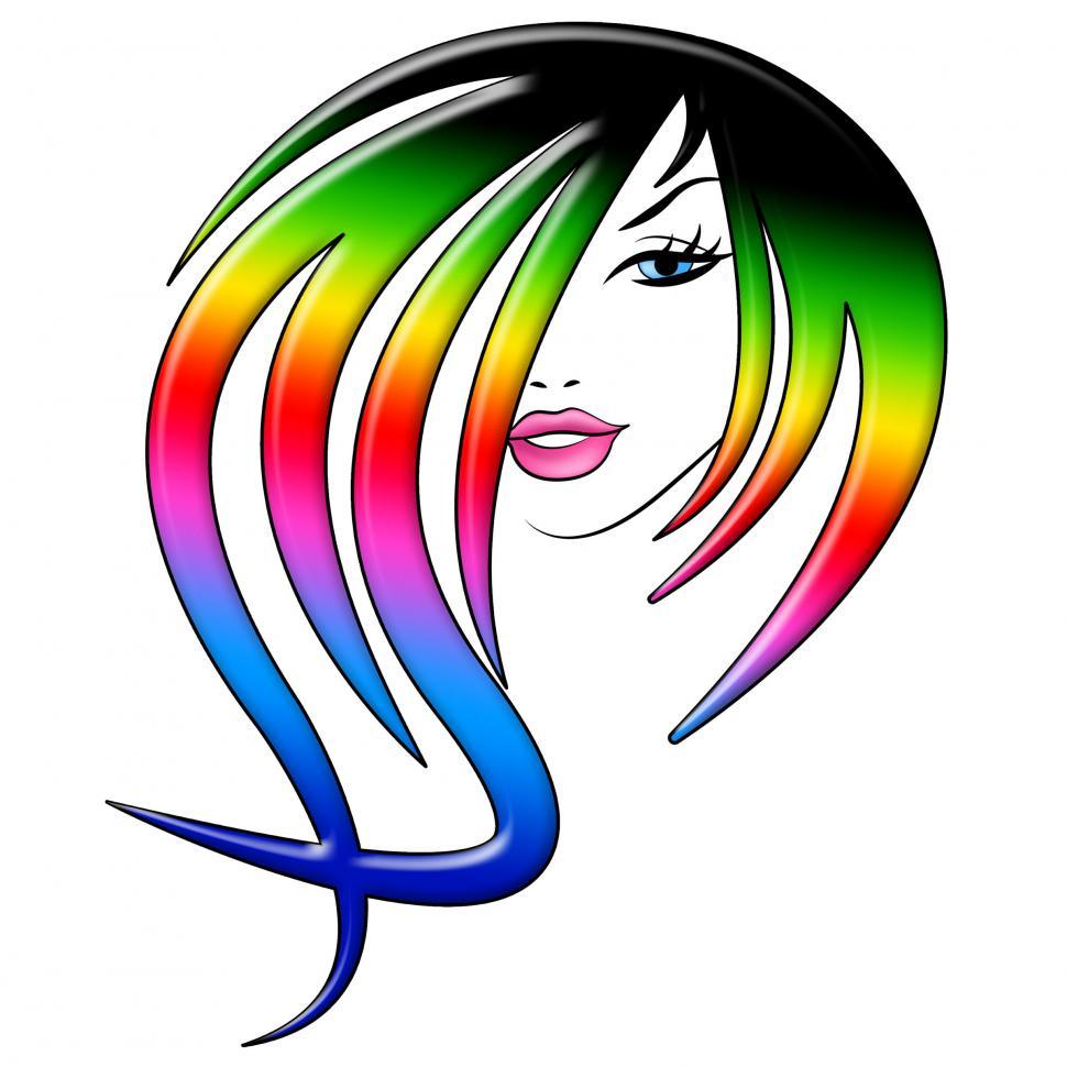 Free Image of Hair Colour Means Good Looking And Child 