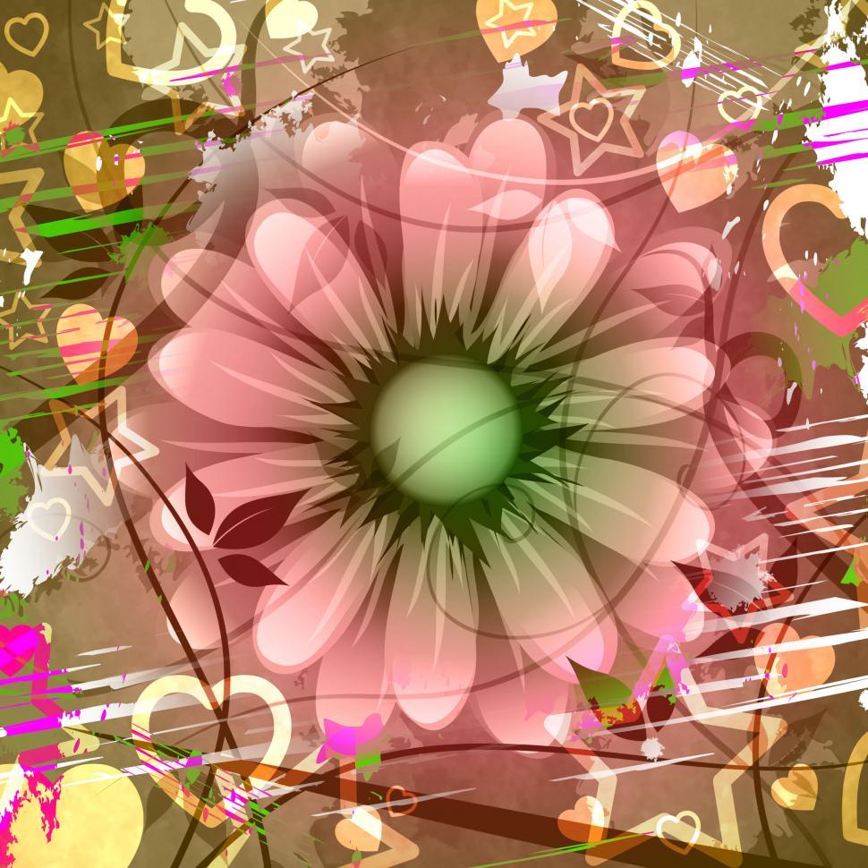 Free Image of Floral Background Means Grunge Texture And Backgrounds 