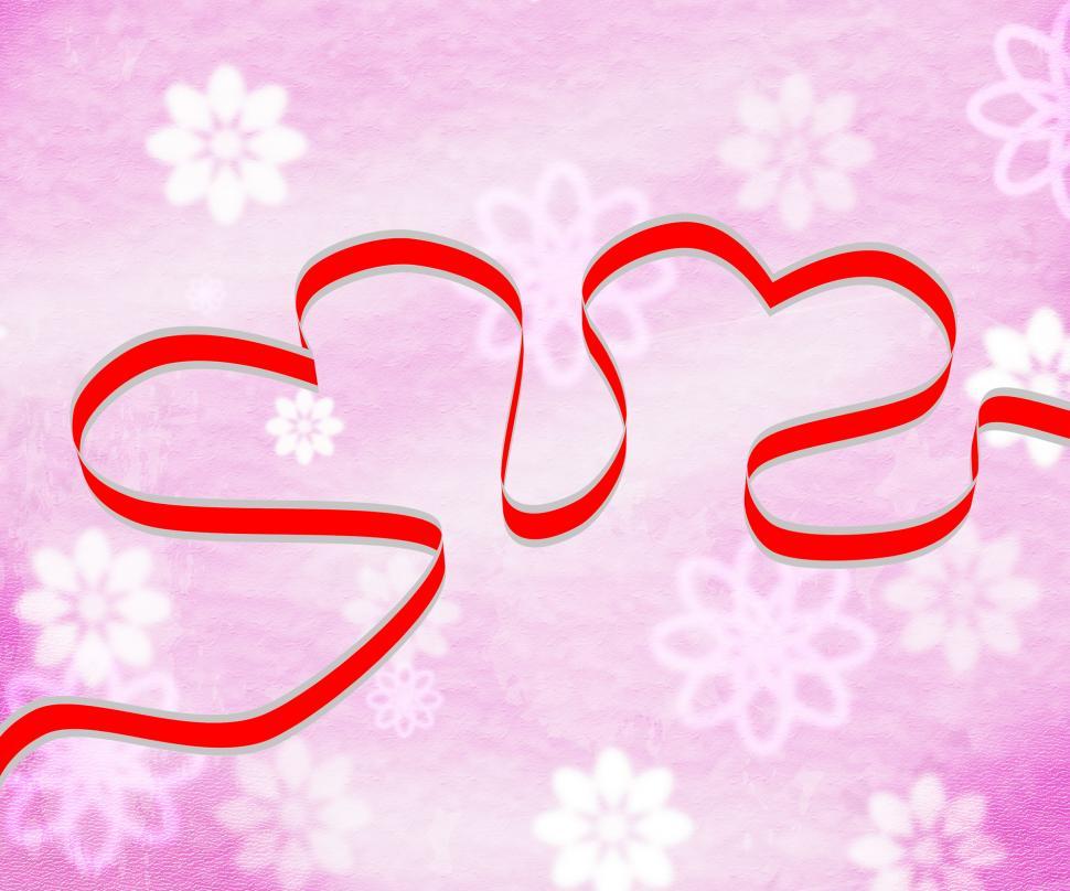 Free Image of Hearts Background Shows Valentine Day And Backdrop 