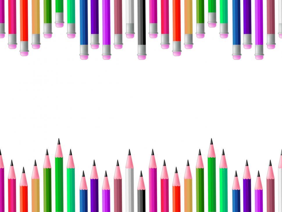 Free Image of Pencils School Means Colours Spectrum And Learning 