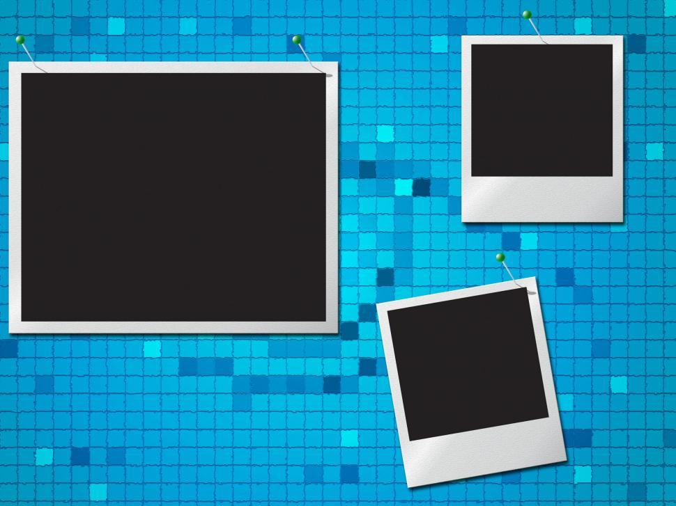Free Image of Photo Frames Means Empty Space And Border 