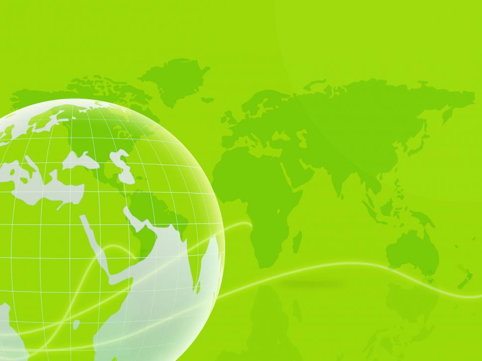 Free Image of World Map Indicates Abstract Template And Countries 
