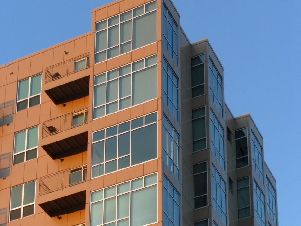 Free Image of modern condominiums 
