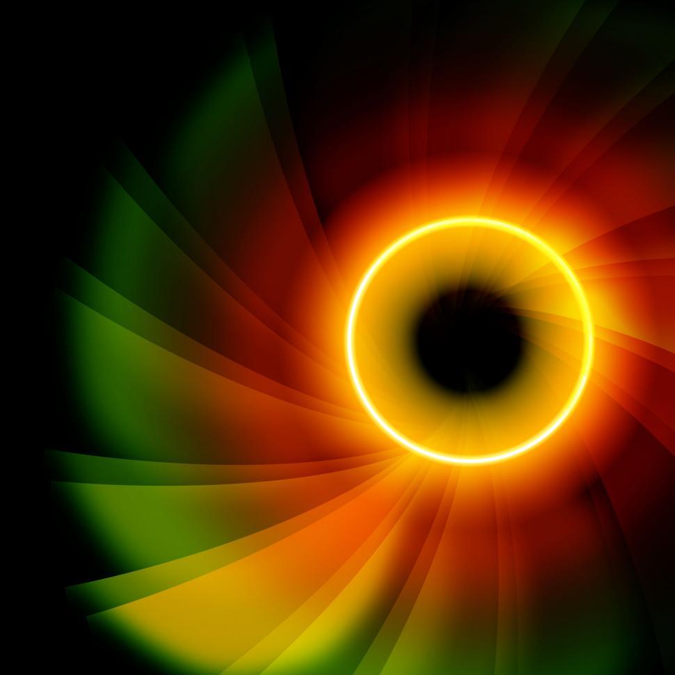 Free Image of Twirl Glow Represents Outer Space And Artistic 