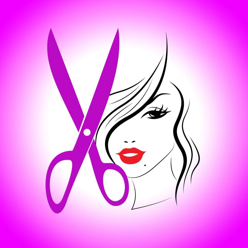 Free Image of Pink Hair Shows Haircare Haircut And Hairstyle 