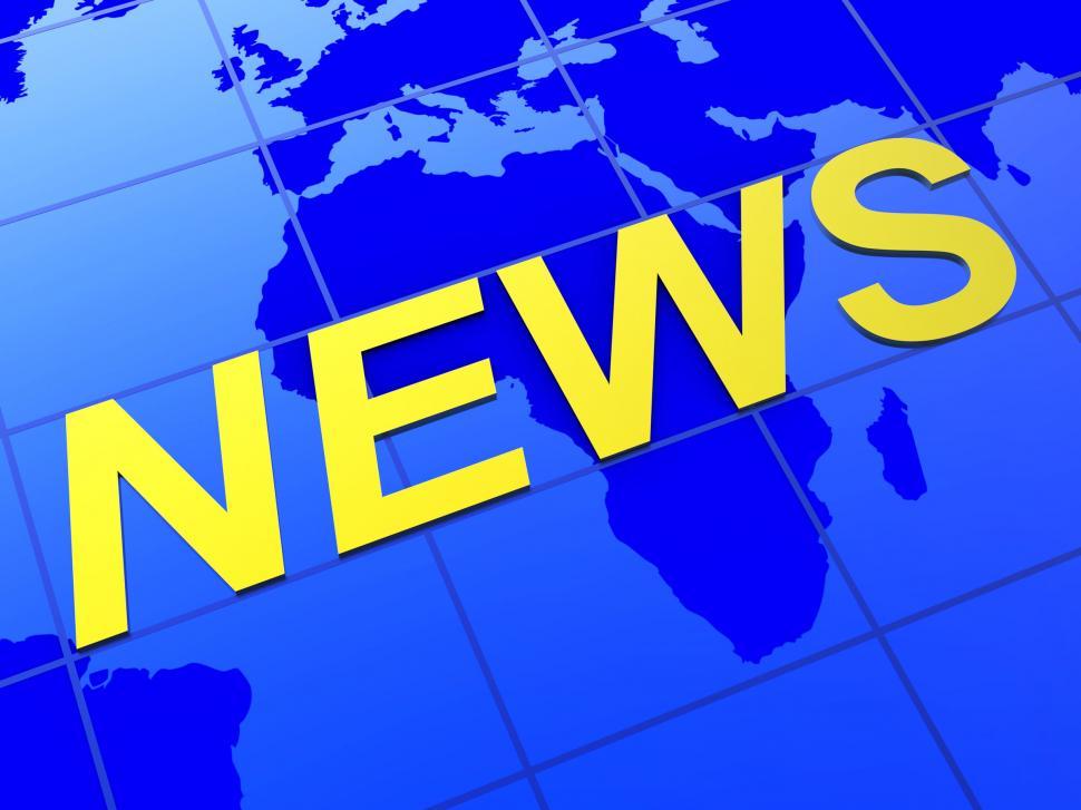 Free Image of News World Indicates Article Globalization And Journalism 