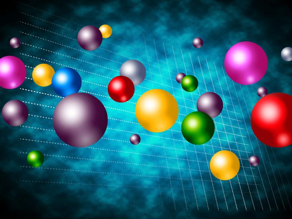 Free Image of Explosion Colourful Means Bubble Explosive And Spherical 