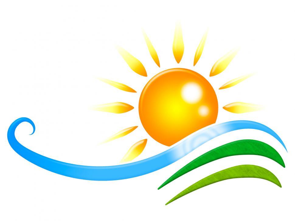 Free Image of Sun Rays Shows Radiance Wave And Design 