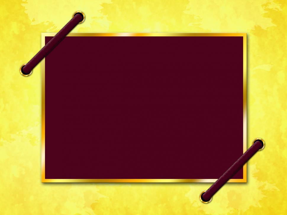 Free Image of Paper Parchment Means Empty Space And Bordering 