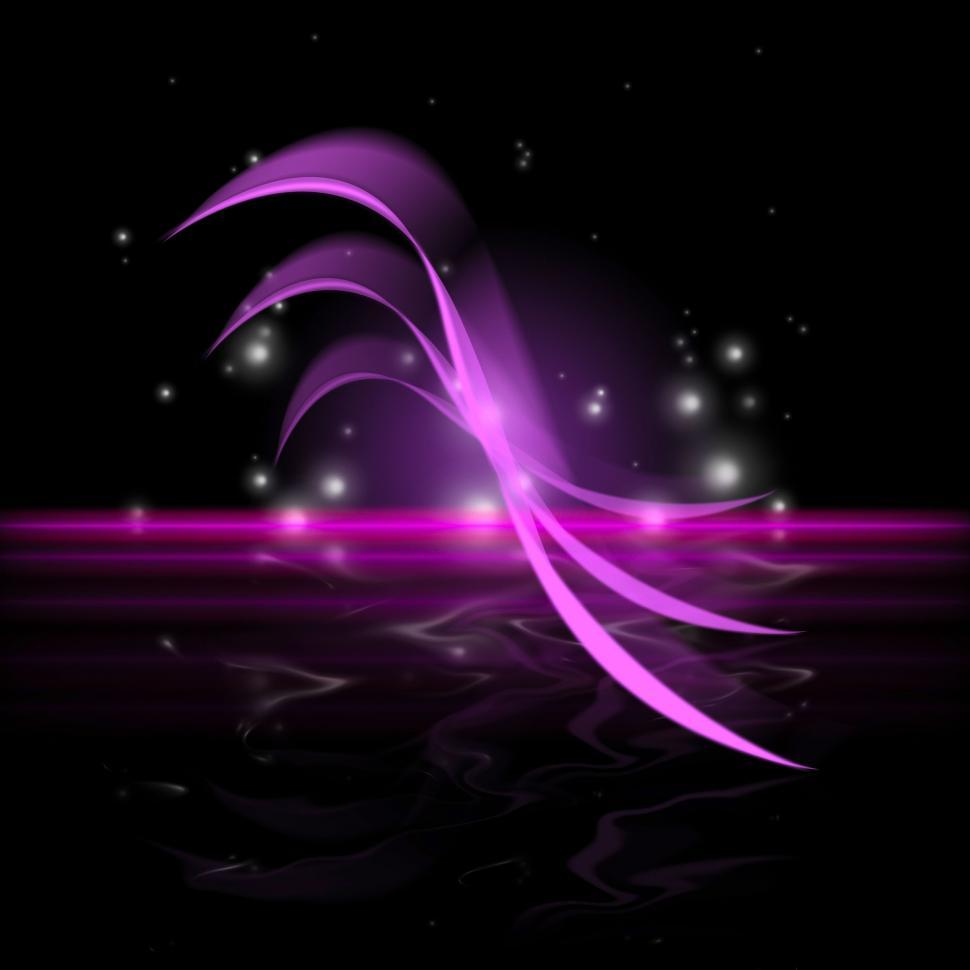 Free Image of Pink Glow Shows Outer Space And Astronomy 