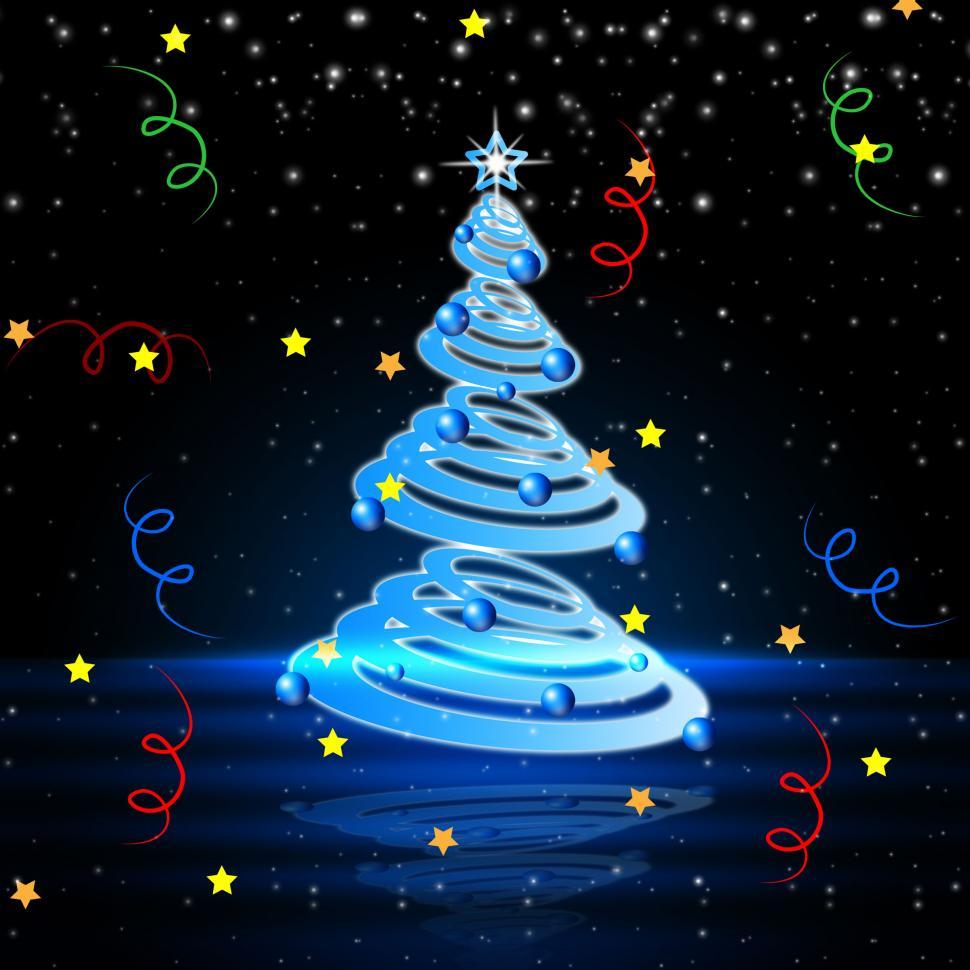 Free Image of Xmas Tree Means Merry Christmas And Festive 