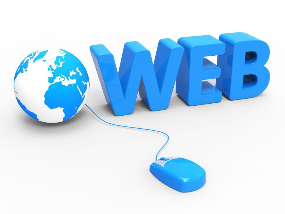 Free Image of Web Global Means Globally Internet And Worldwide 