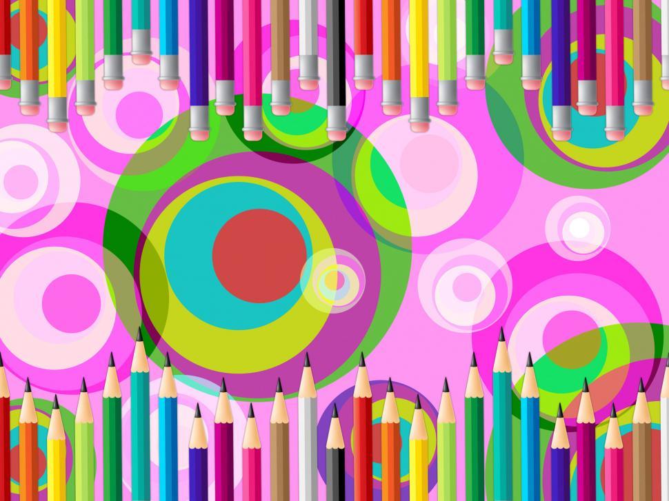 Free Image of School Color Shows Educated Development And Colours 