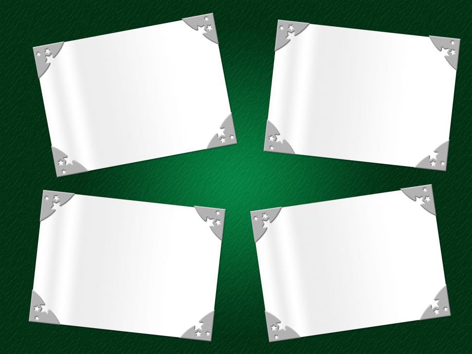 Free Image of Copyspace Frame Indicates Sheet Boundary And Bordering 