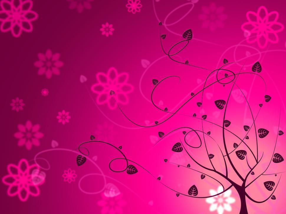 Free Image of Pink Background Represents Petals Bouquet And Floral 