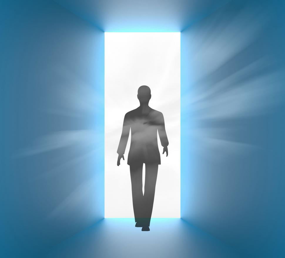 Free Image of Future Unknown Represents Unclear Uncertainty And Man 