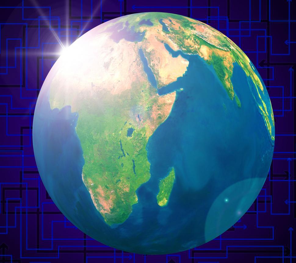 Free Image of Planets Global Indicates Solar System And Worldwide 
