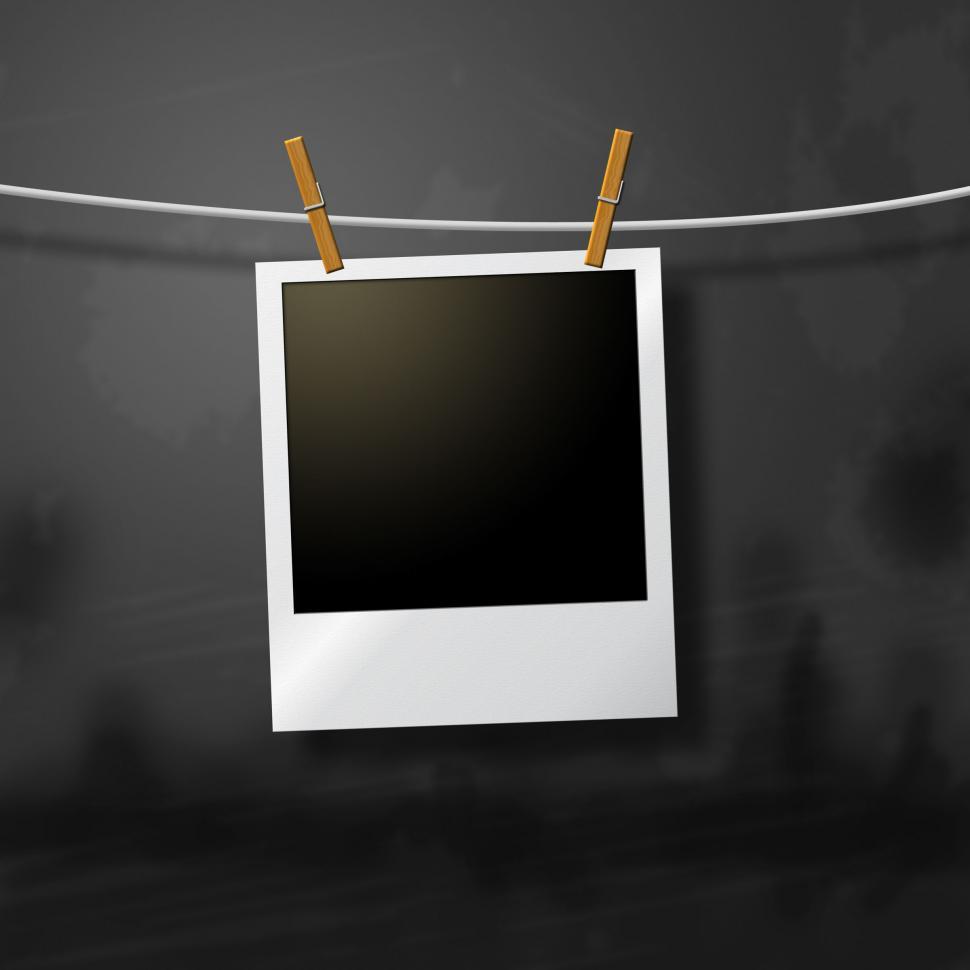 Free Image of Photo Frames Shows Text Space And Blank 