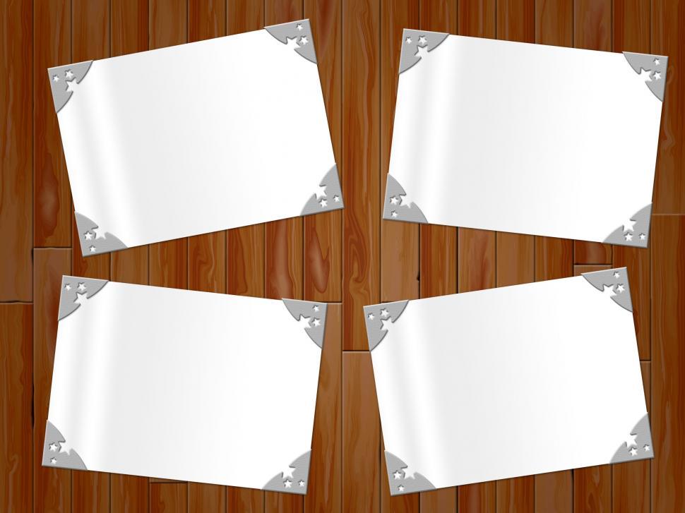 Free Image of Copyspace Frame Indicates Sheet Boundary And Frames 