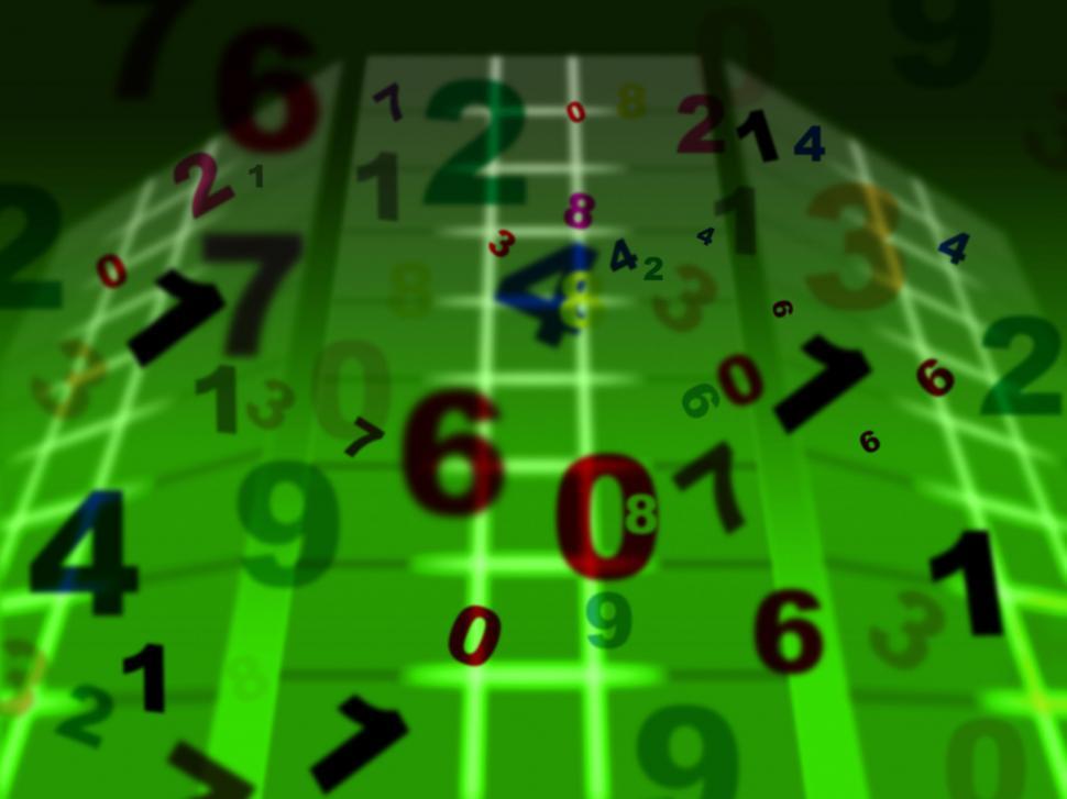 Free Image of Tech Maths Shows Numbers Training And Learning 