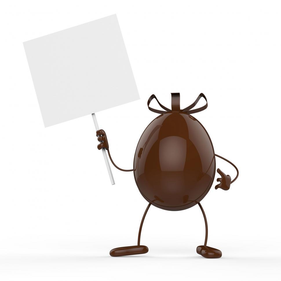 Free Image of Easter Egg Means Empty Space And Blank 