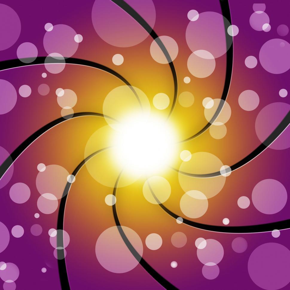 Free Image of Spiral Aperture Shows Twisting Round And Whirling 