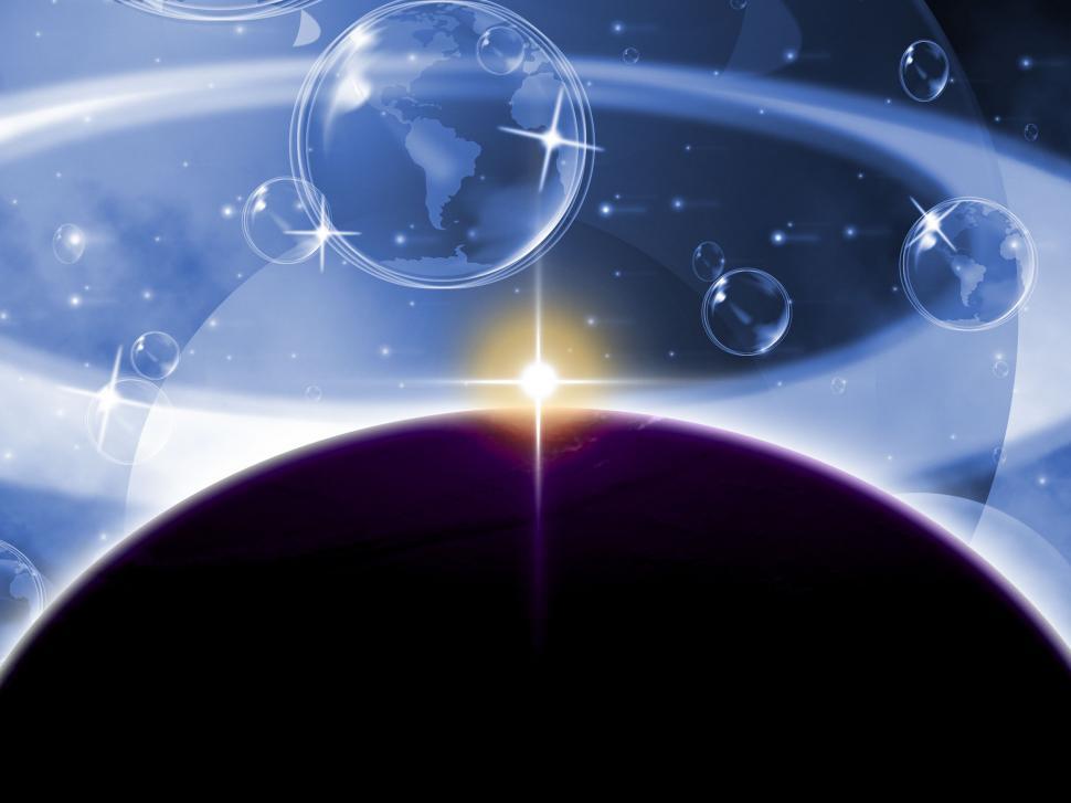 Free Image of Global Planets Represents Solar System And Globalisation 