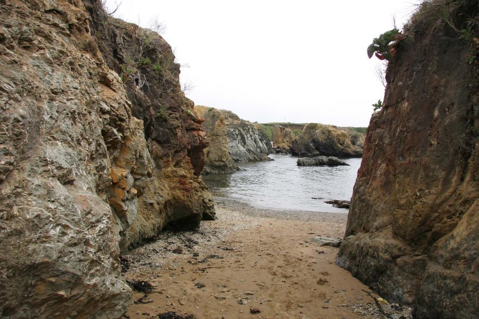 Free Image of Glass Beach 