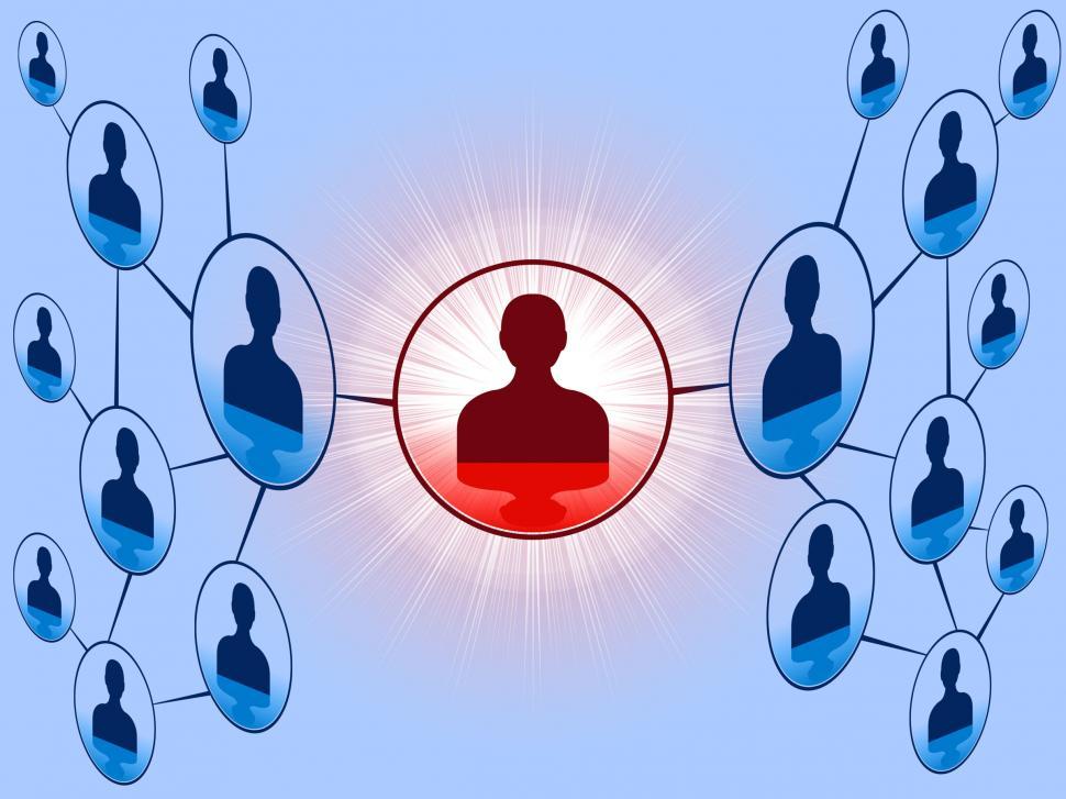 Free Image of Social Media Means Network Marketing And Communication 