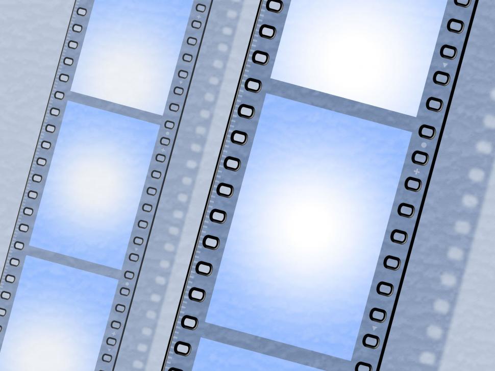 Free Image of Blue Background Shows Text Space And Backdrop 