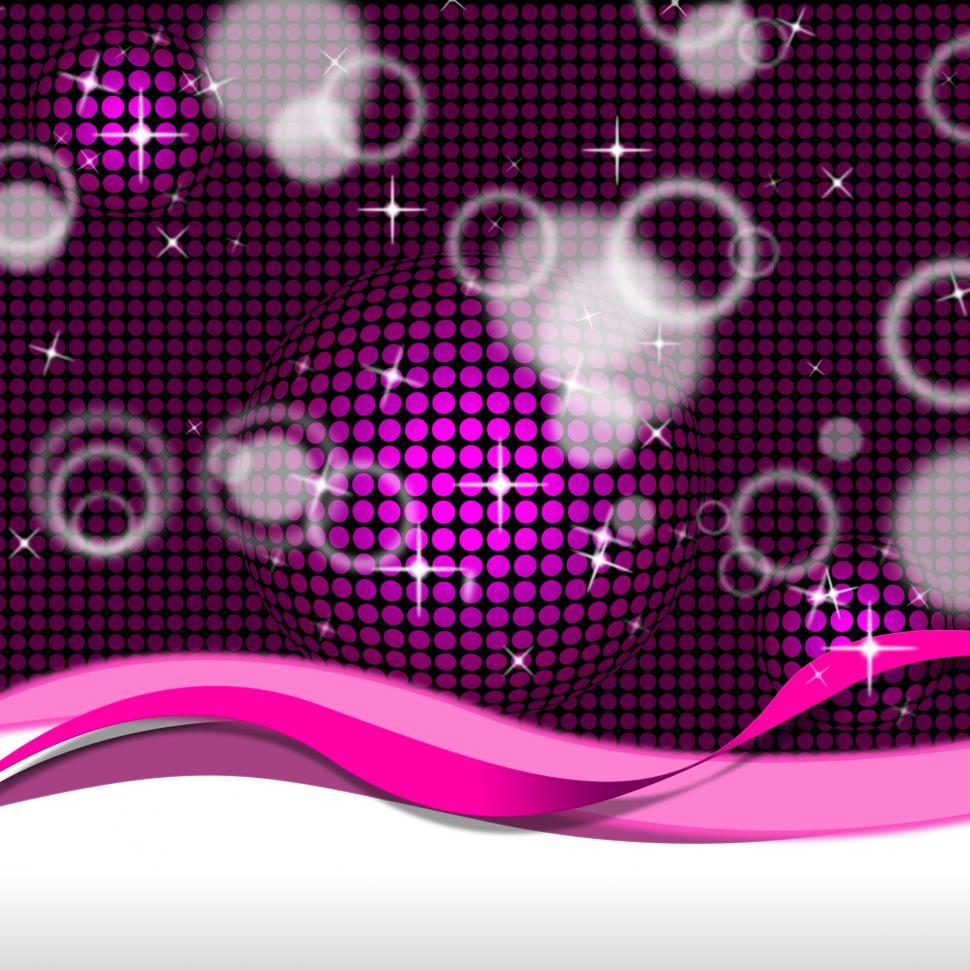 Free Image of Star Swirl Shows High Tech And Abstract 