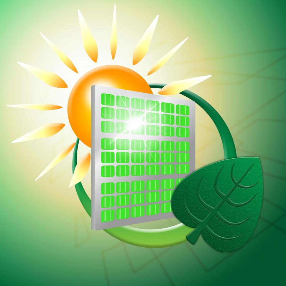 Free Image of Green Energy Represents Power Source And Electric 