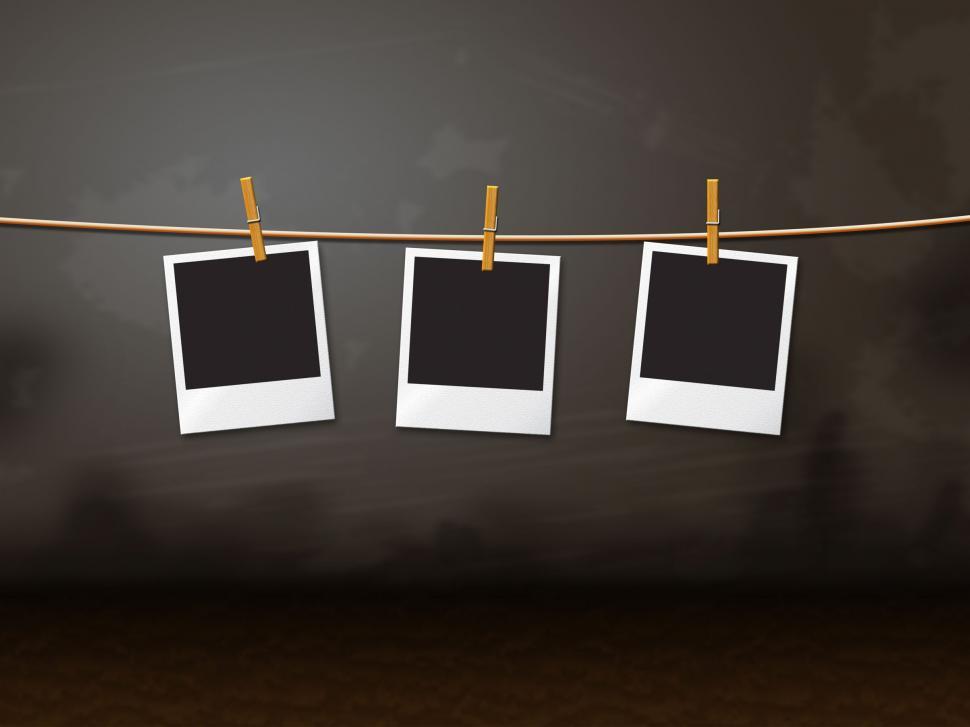 Free Image of Photo Frames Indicates Empty Space And Background 