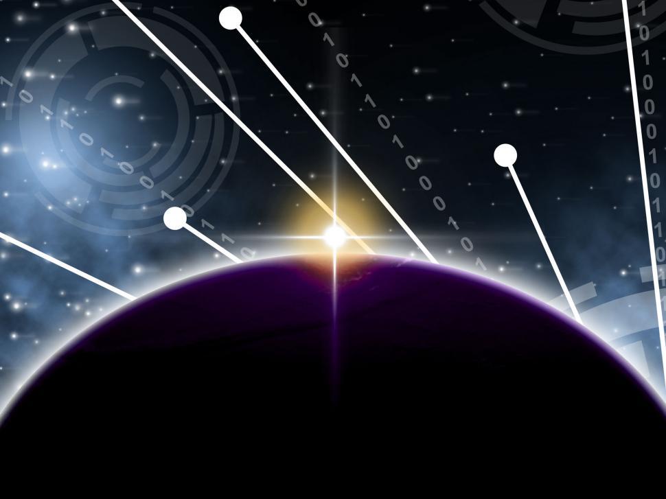 Free Image of Planets Global Represents Solar System And Globalization 