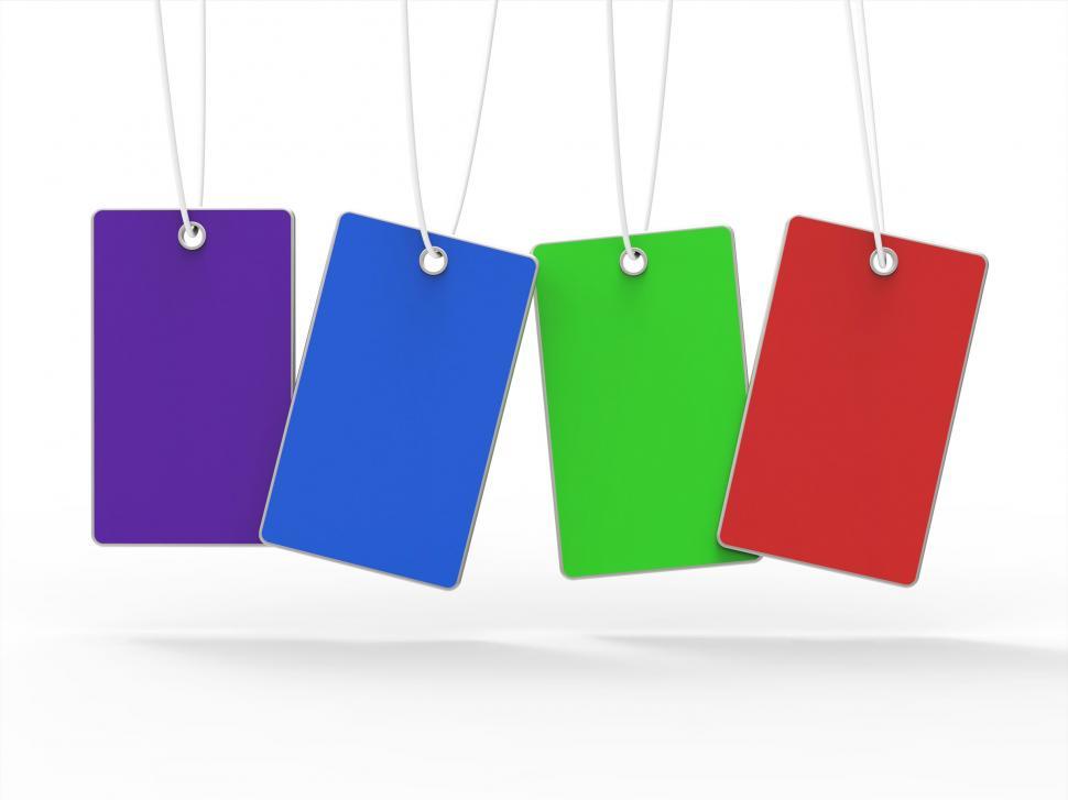 Free Image of Copyspace 4 Represents Colorful Card And Vibrant 