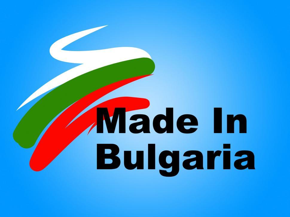 Free Image of Bulgaria Trade Shows Made In And Commerce 