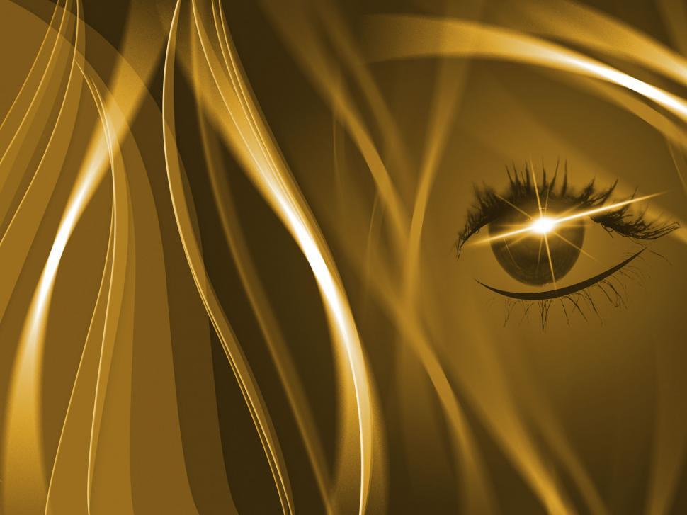 Free Image of Brown Background Shows Human Eye And Backdrop 